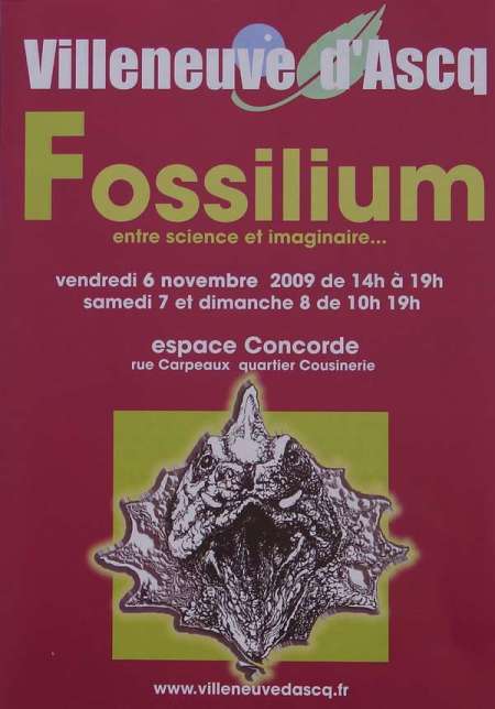 Fossilium 2009 à Villeneuve d’Ascq (59) Fossilium2009_01